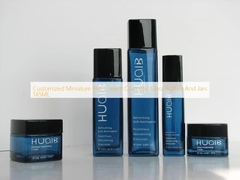 Disesuaikan Minimal Flint Cream Botol Kaca Kosmetik Dan Toples 145ML